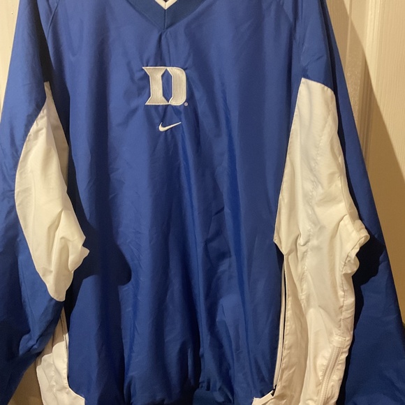 🔥🔥Vintage IMMACULATE Duke Blue Devils Nike Pullover Windbreaker🔥🔥 - Picture 2 of 10